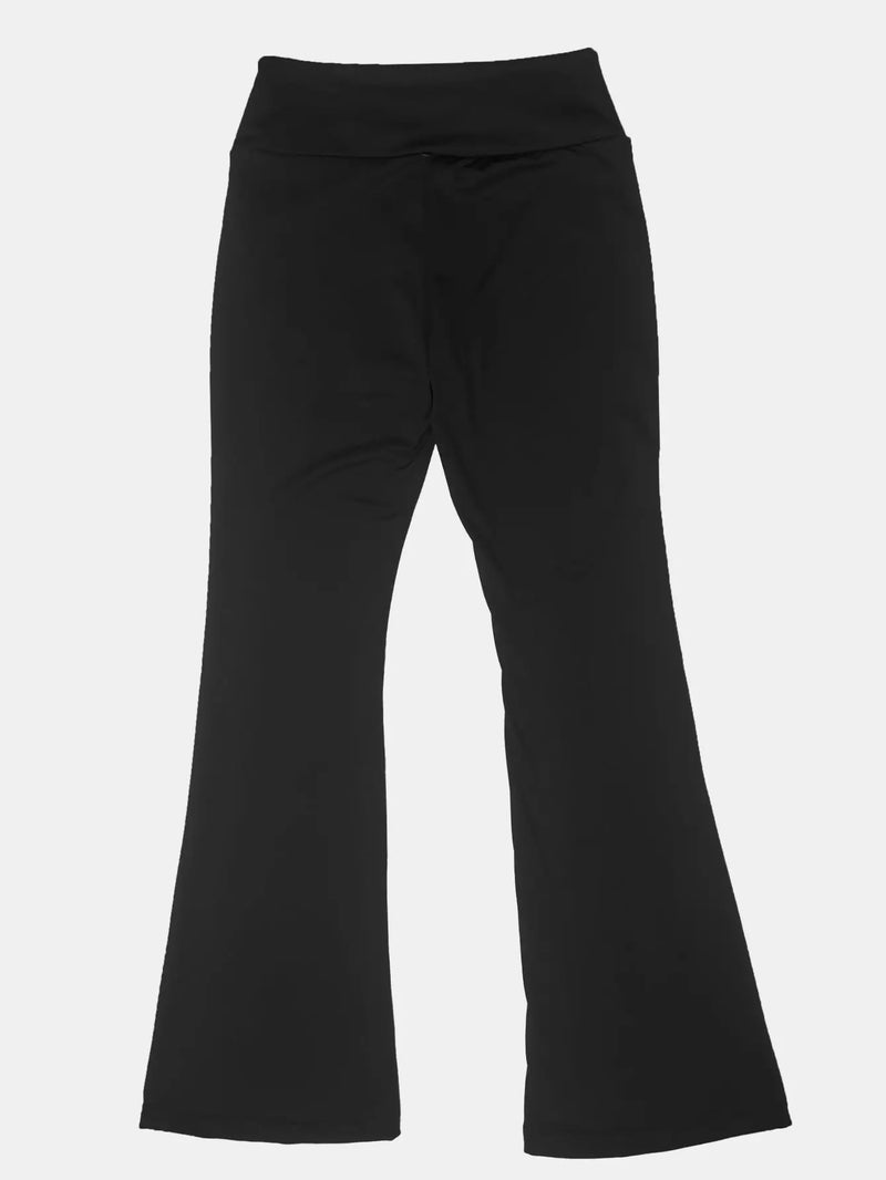 Calça Legging Flare FLANELADA Boca de Sino